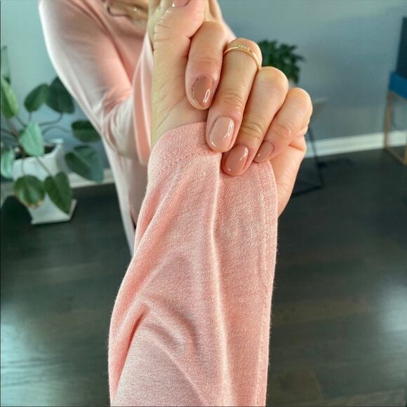 Sexy Criss Cross Top in Blush Size Medium - Picture 3 of 3